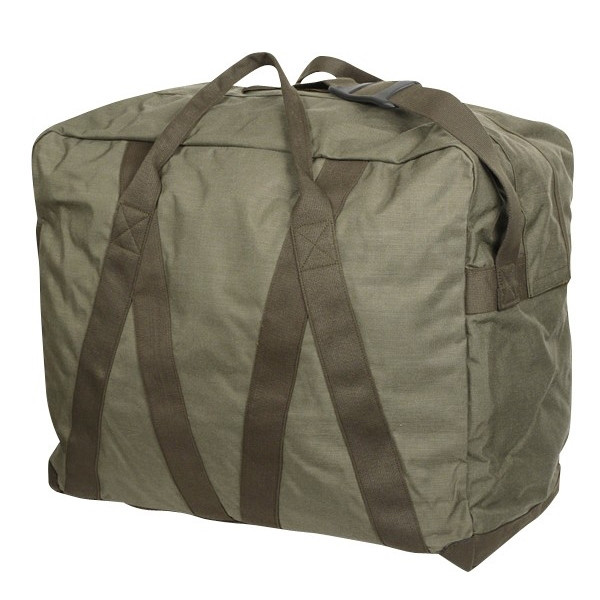 Армійська транспортна сумка BW Bundeswehr Німеччина, Оригінал — 120 л, Cordura, жорстке дно, олива