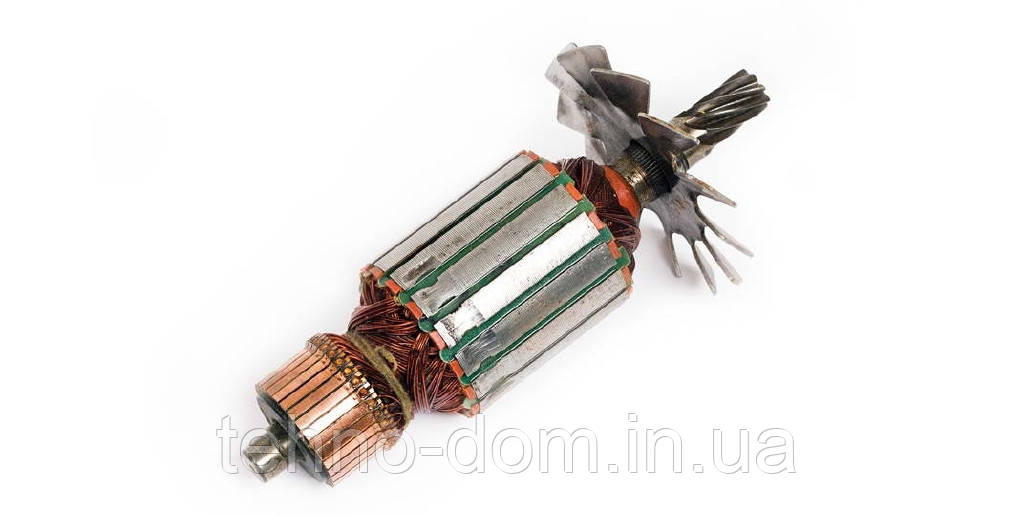 Якір торцевої електропилки Титан L189 D54 Z8, 54*188 8-з. вправо