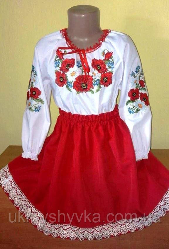 Вишитий костюм "Квітка"