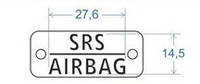 Клише для тиснения srs airbag 45