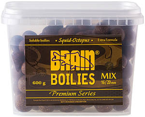 Бойли Brain Squid Octopus (кальмар/восьминіг) Soluble 600 gr, mix 16-20 mm (1858.00.30 )