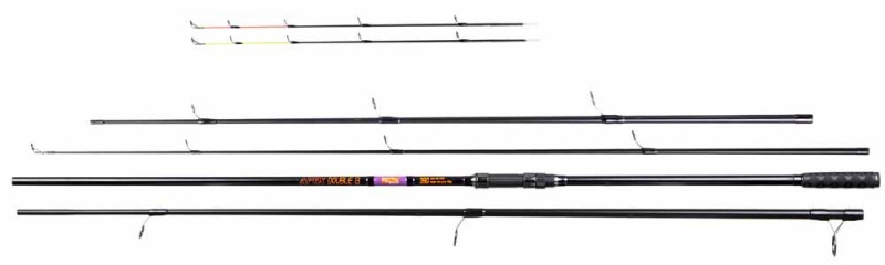 Фідерне вудилище Brain Apex Double 3.9 m 3.5 lbs/max 150g (1858.40.75 )