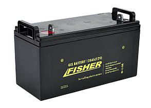 Електромотор човновий Fisher 46 + акумулятор Gel 120Ah, фото 4