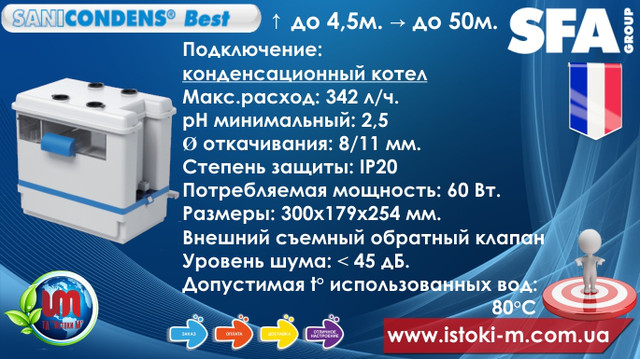 купити sfa sanicondens best