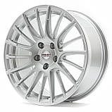 Диски Borbet LS2 колір Brilliant Silver параметри 8J x 17" 5 x 114.3 ET 45, фото 2