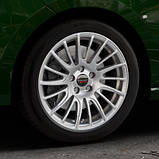 Диски Borbet LS2 колір Brilliant Silver параметри 8J x 17" 5 x 114.3 ET 45, фото 3