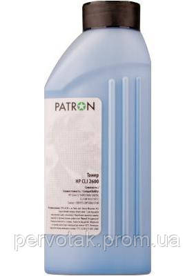 Тонер (Л) Patron для HP Color LJ 1600/2600/2605/Canon LBP5000/5100 Cyan (Флакон 100г), фото 1
