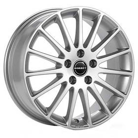 Диски від Borbet модель LS колір Crystal Silver параметри 7J x 16" 4 x 98 ET 38