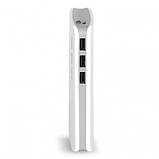 Power Bank HAVIT HV-PB112 13000 mAh, white, 2А (Повербанк, РЕАЛЬНАЯ ЕМКОСТЬ!), фото 4