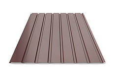 Профнактил шоколад для забору ПС-20, 0,30 -0,35 мм; висота 1.75 метра ширина 1,16 м
