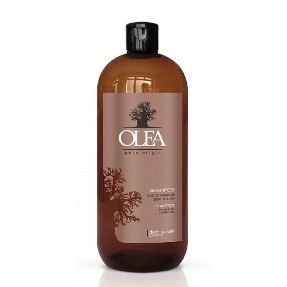D. S. OLEA Шампунь відновлюючий з маслами баобаба і льону 1000 мл