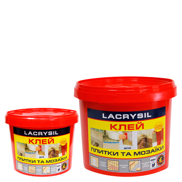 Клей для мозаїки і плитки LACRYSIL, 1,5 кг