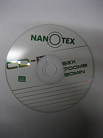 Диск CD-R 700MB/52x/90min (Nanotex)