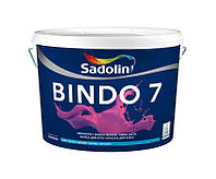 Моющаяся краска для стен и потолка Sadolin Bindo 7 prof 20 л., белая, матовая