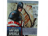 Шкільний зошит із малюнком на обкладинці 18листів карта (25 шт.)