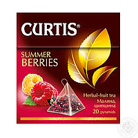 Чай Curtis Summer Berries фруктово-травяной с малиновым привкусом 20 пирамидок