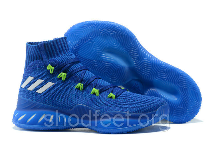 Adidas Crazy Explosive 2017 Primeknit Deep Blue ShodFeet 682234161