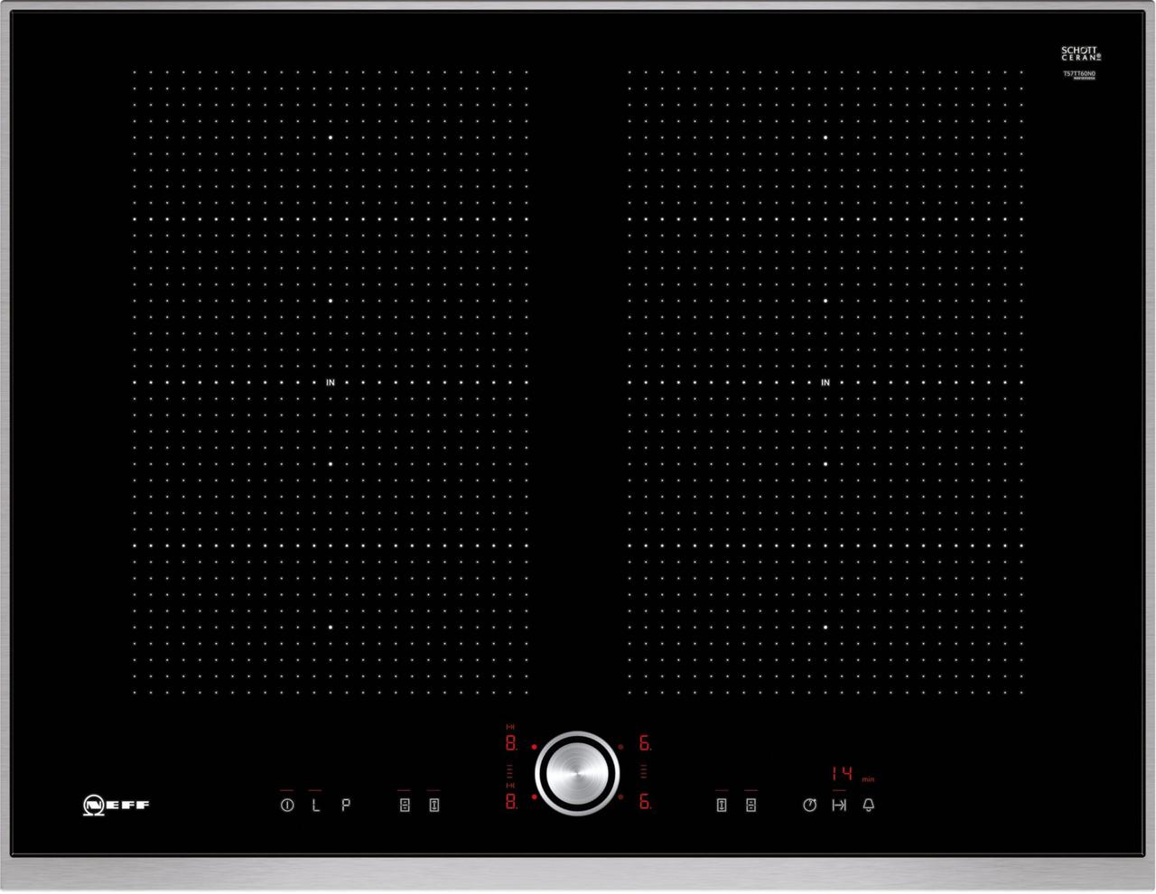 Neff індукційна плита з TwistPad® Flat Bedienung TTT 5760 N / T57TT60N0