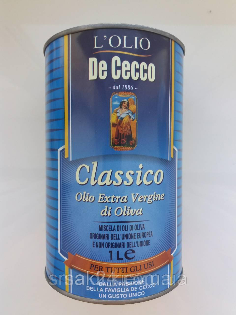 Масло оливковое Classico Extra Vergine De Cecco LOLIO Италия 1л (ID ...