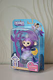 Fingerlings - Interactive Baby Monkey - Mia (Purple with White Hair) By WowWee, фото 3