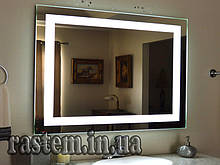 Дзеркало для ванної з LED підсвічуванням вологостійке 1025х800 мм. дзеркало