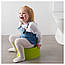 Горщик дитячий IKEA LILLA зелений 30.193.163, фото 4