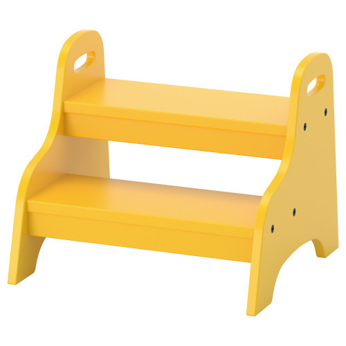 Дитячий стілець, жовтий, 40x38x33 см, 803.715.20, IKEA, ІКЕА, TROGEN