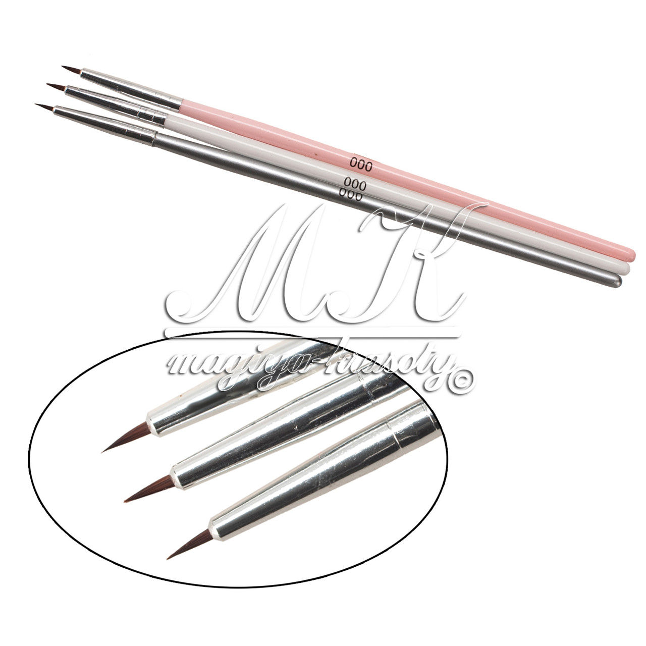 Пензлик для малювання, 000 (1 шт.)