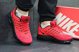 Круті чоловічі кросівки Nike Air Max Lunar launch, червоні 41,43,44 р