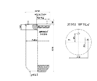 Пневморессора 4810NP05 без стакана NEOTEC ABM72234C