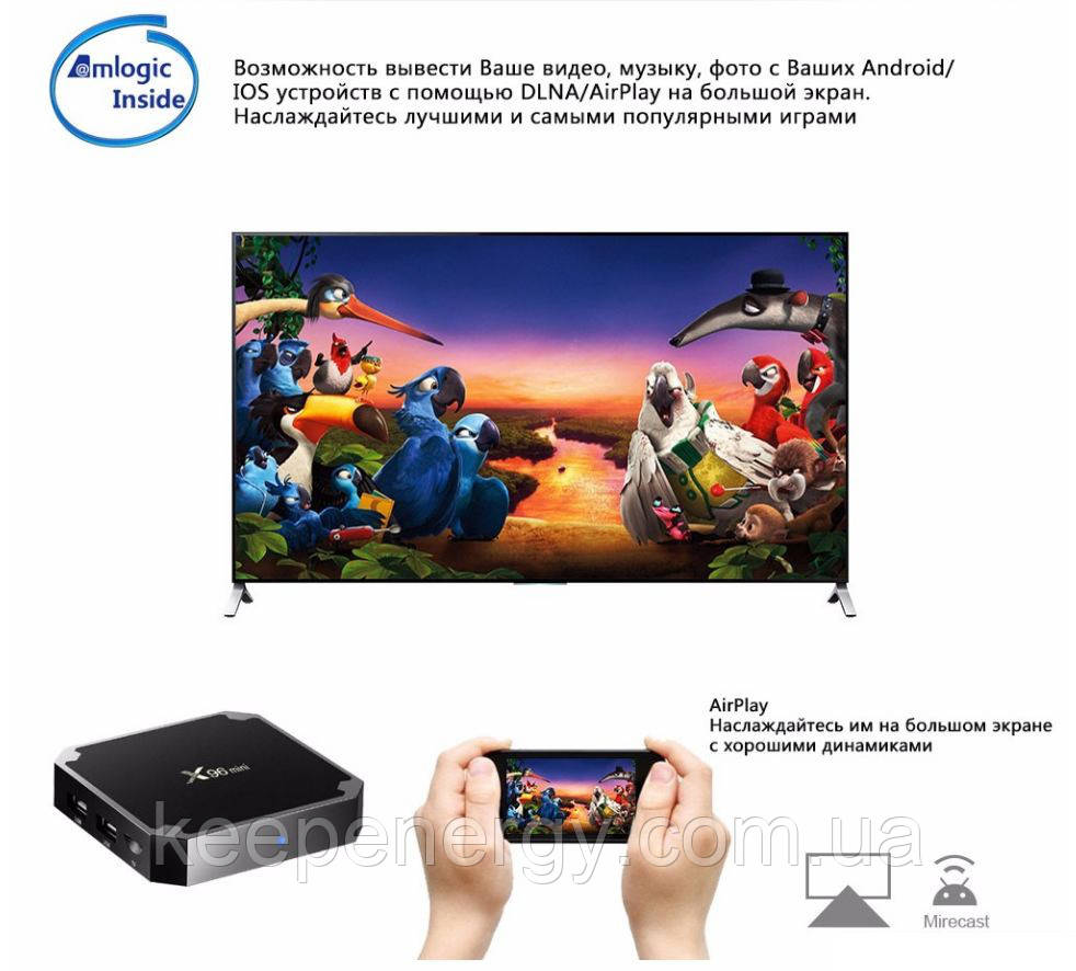 X96 MINI - Новая Ультра Популярная ТВ Приставка, Amlogic S905W, 2.