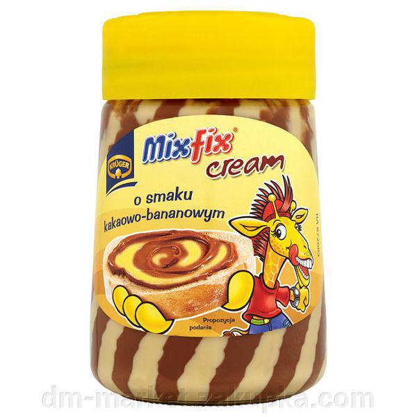 Крем (паста) MixFix cream Kruger шоколадно-банановий Німеччина 400г