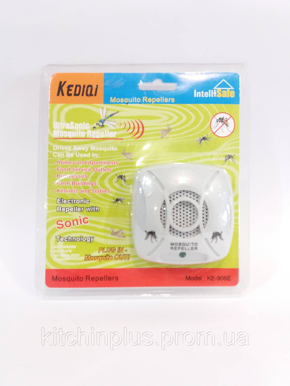 Ультразвуковий електронний відлякувач комах KEDIQI KE-906E