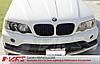 Решітка радіатора ніздрі тюнінг BMW X5 E53, фото 3