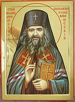 Золочення сусальним золотом ікон Святого Іоанна Шанхайського., фото 6