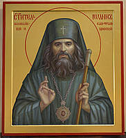 Золочення сусальним золотом ікон Святого Іоанна Шанхайського., фото 7