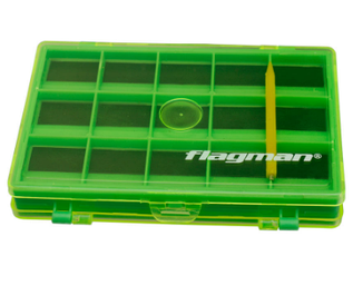 Магнітна коробка Flagman для гачків середня
