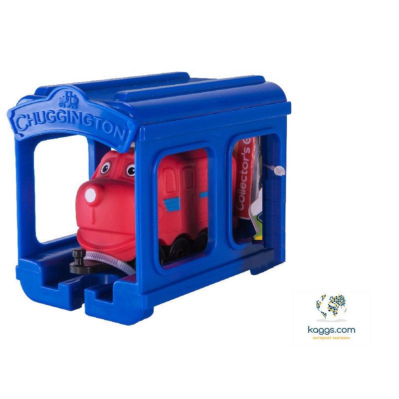 Паровозик Вілсон із гаражем JW10566/38620/10585 d Chuggington Jazwares