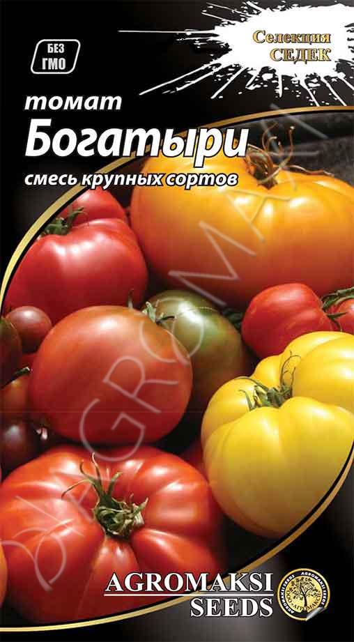 Томат Богтирі (суміш великих сортів) 0.1 г Agromaksi, фото 1