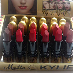Упаковка помади Kylie matte lipstick 24 шт/уп, фото 3