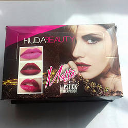 Упаковка помади HUDABEAUTY matte lipstick waterproof 24 шт/уп, фото 1