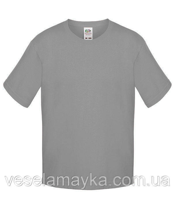 Сіра (металік) дитяча футболка Преміум, фото 1