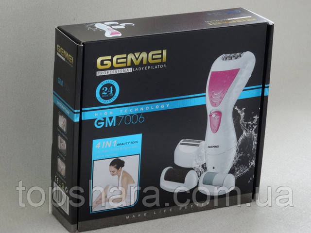 Эпилятор Professional Gemei GM 7006 4in1