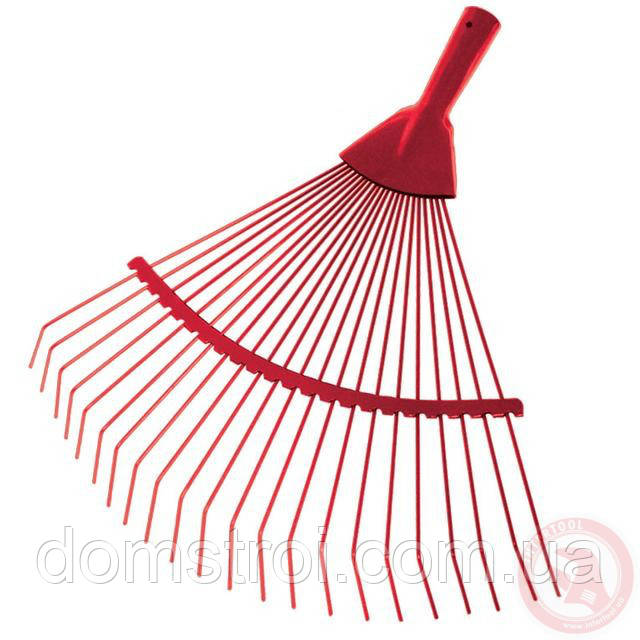 Граблі віялові 24 прути, посилені INTERTOOL FT-3003