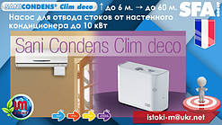 SANICONDENS Clim deco насос для відведення стоків від кондиціонера