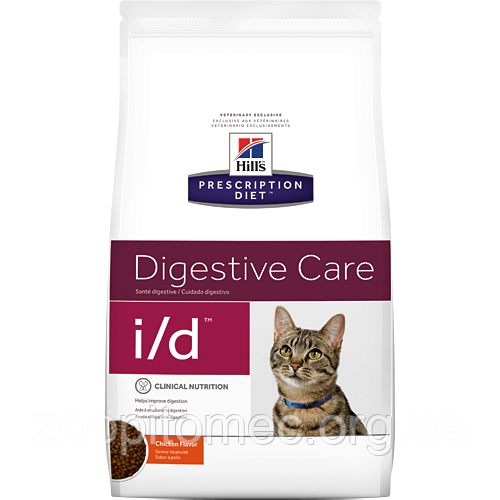 Корм Hills (Хілс) Prescription Diet Feline i/d для кішок лікування ШКТ, 5 кг