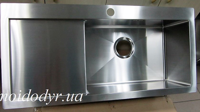 Мийка кухонна ТМ МойДом" 86/41/22 з нержавіючої сталі