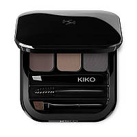 Палитра теней для бровей Kiko Milano Eyebrow Expert Palette 03