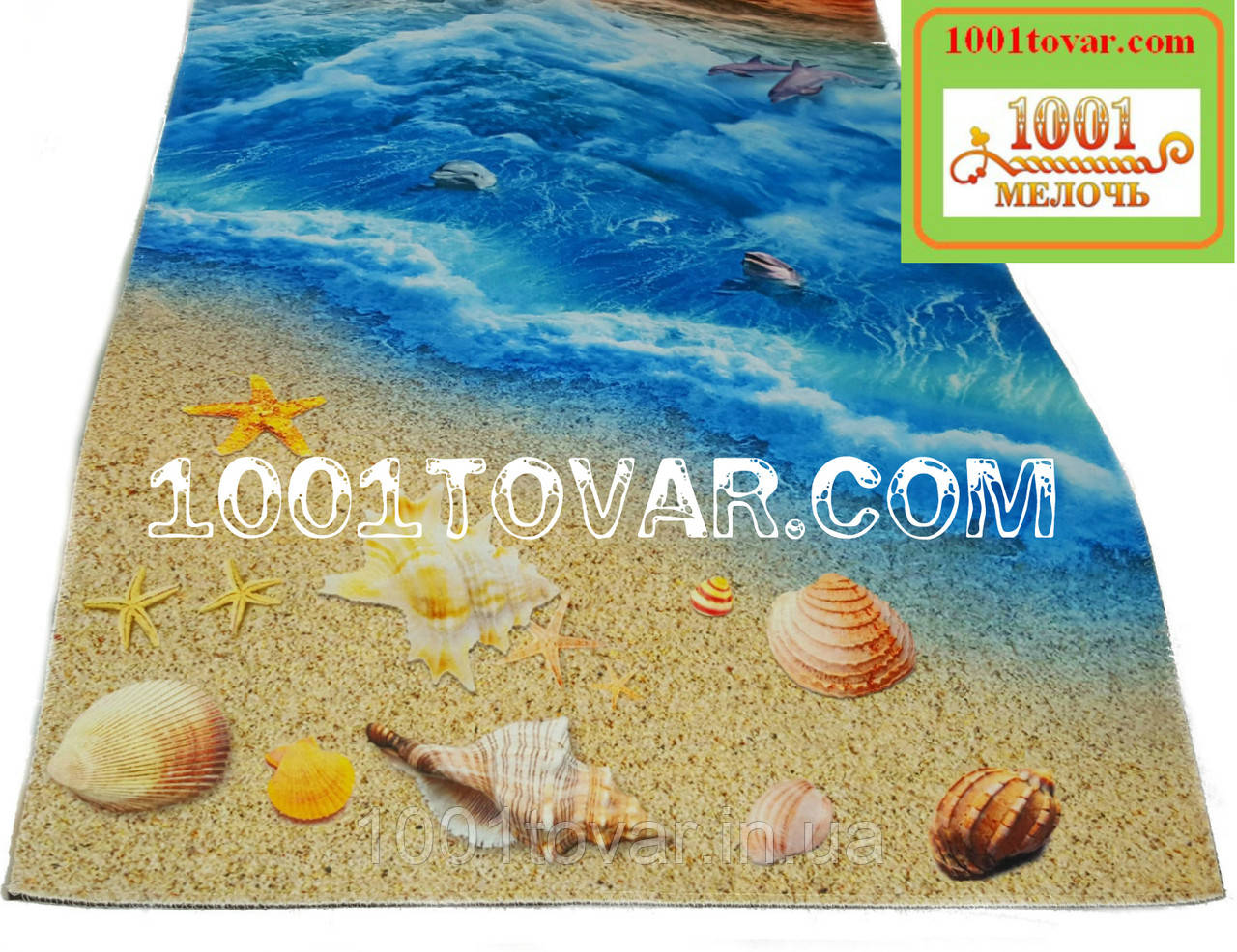 Набір з 2-х килимків з 3D печаткою у ванну 80х50 см. і туалет 40х50 см., фото 1