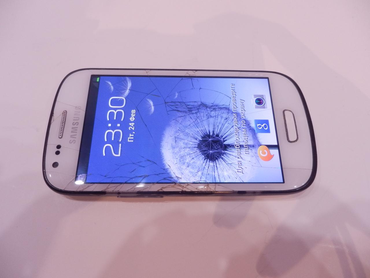 Samsung Galaxy S III mini I8190 Marble White №4333 на запчасти